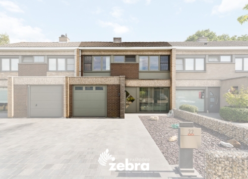 Woning met 4 slaapkamers, garage en zuidgerichte tuin te Tielt!