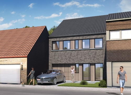 Nieuwbouwwoning Hillestraat Ruddervoorde!
