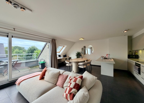 Recent 1-slaapkamer appartement in centrum Tielt!