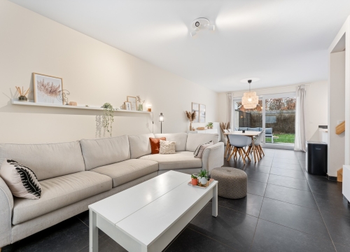 Recente woning met 3 slaapkamers en garage te Rumbeke!