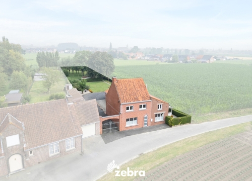 Charmante alleenstaande woning met prachtig vergezicht te Moorslede!