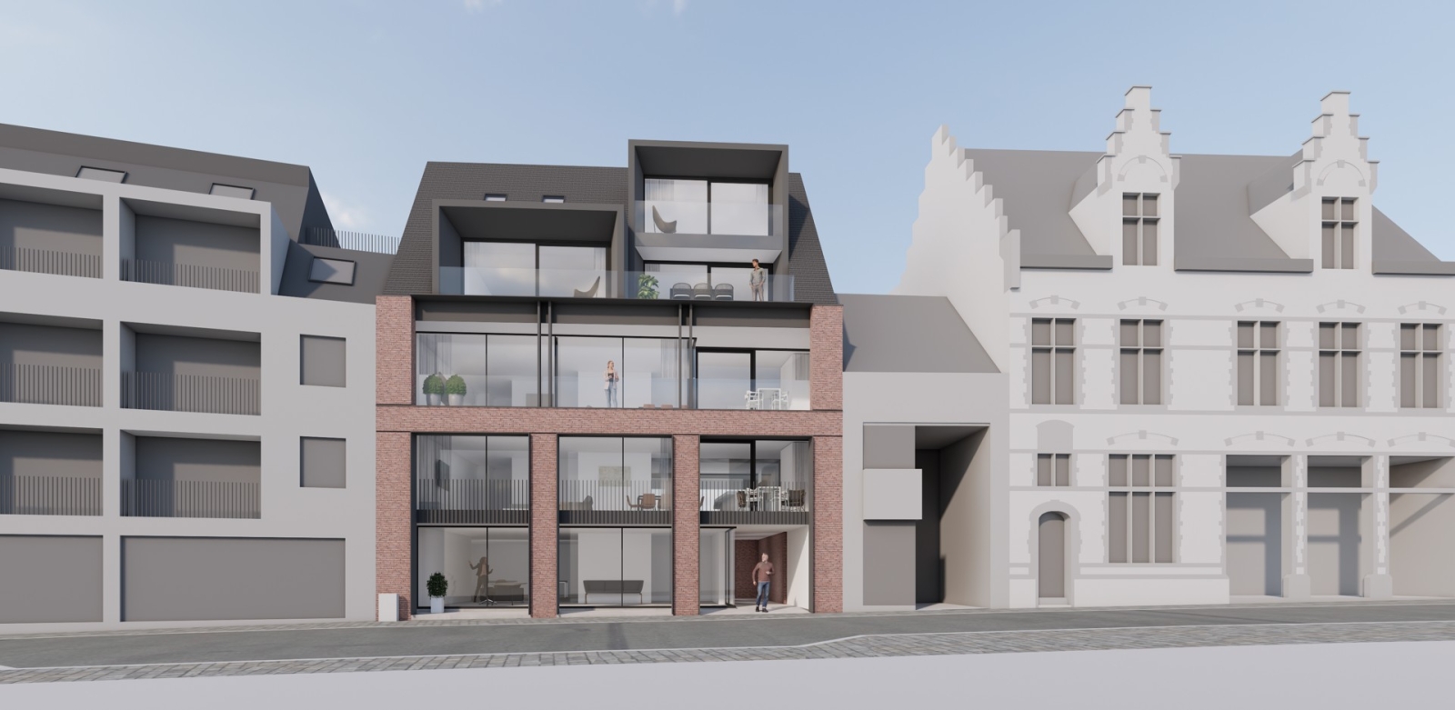 Nieuwbouw duplex appartement in residentie 'Villa Allegro' in het hartje van Tielt!