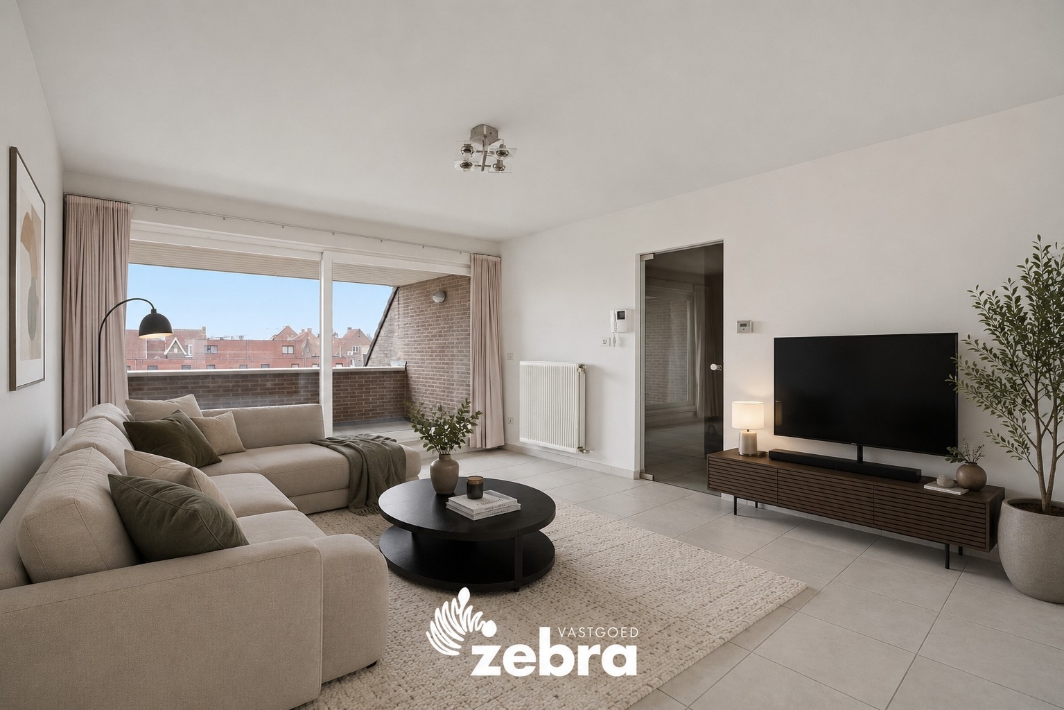 Recent appartement met 3 slp en 2 badk in groene wijk te Roeselare!