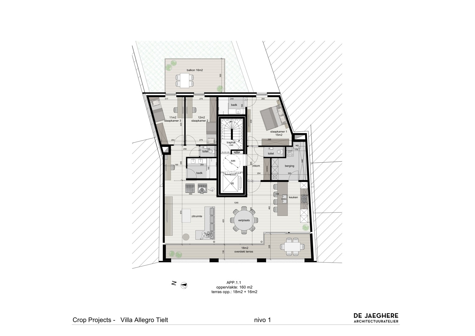 Nieuwbouwappartement in residentie 'Villa Allegro' in het hartje van Tielt!
