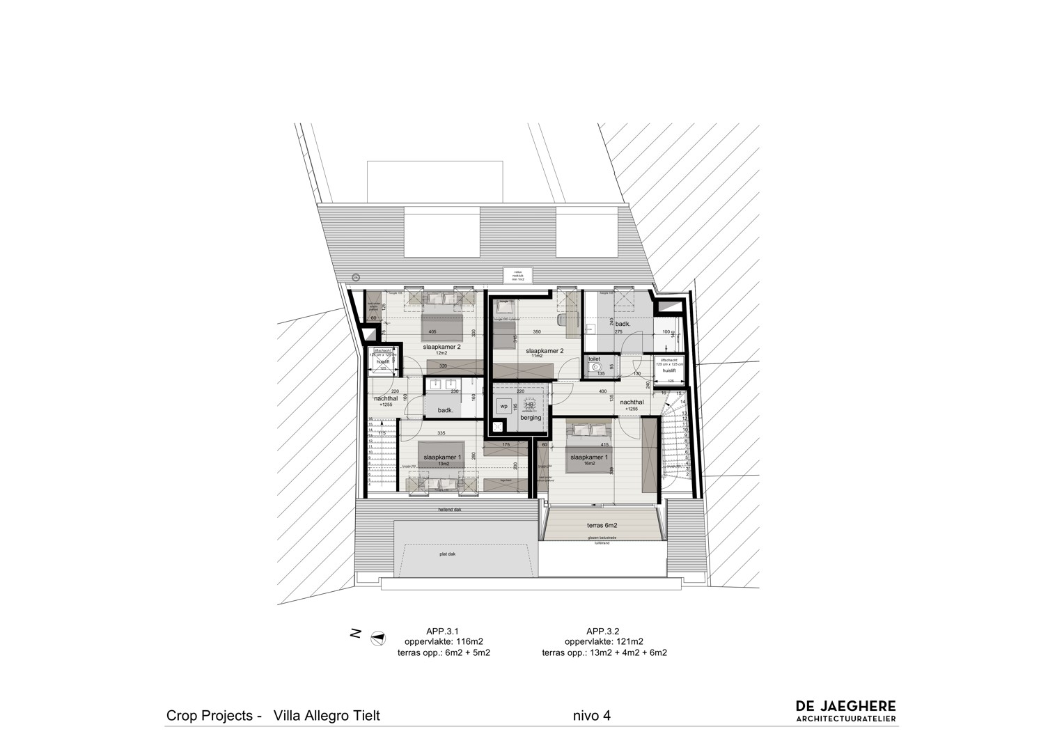 Nieuwbouw duplex appartement in residentie 'Villa Allegro' in het hartje van Tielt!