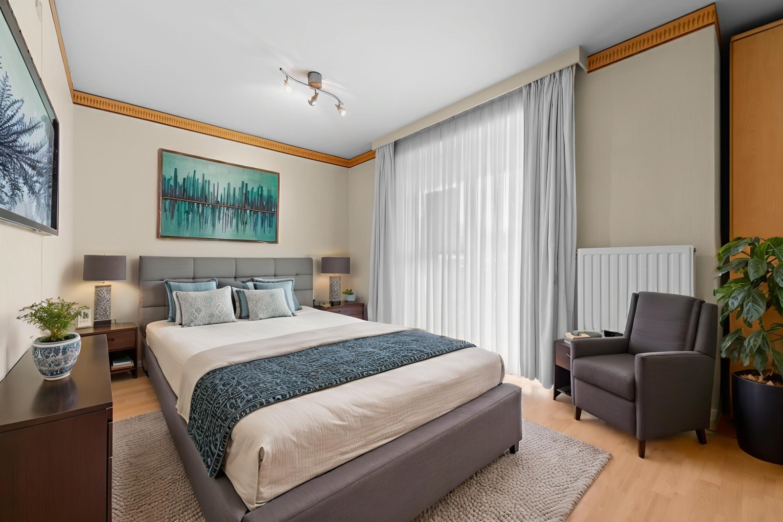 Gelijkvloers 1-slaapkamer appartement met groen zicht te Roeselare!