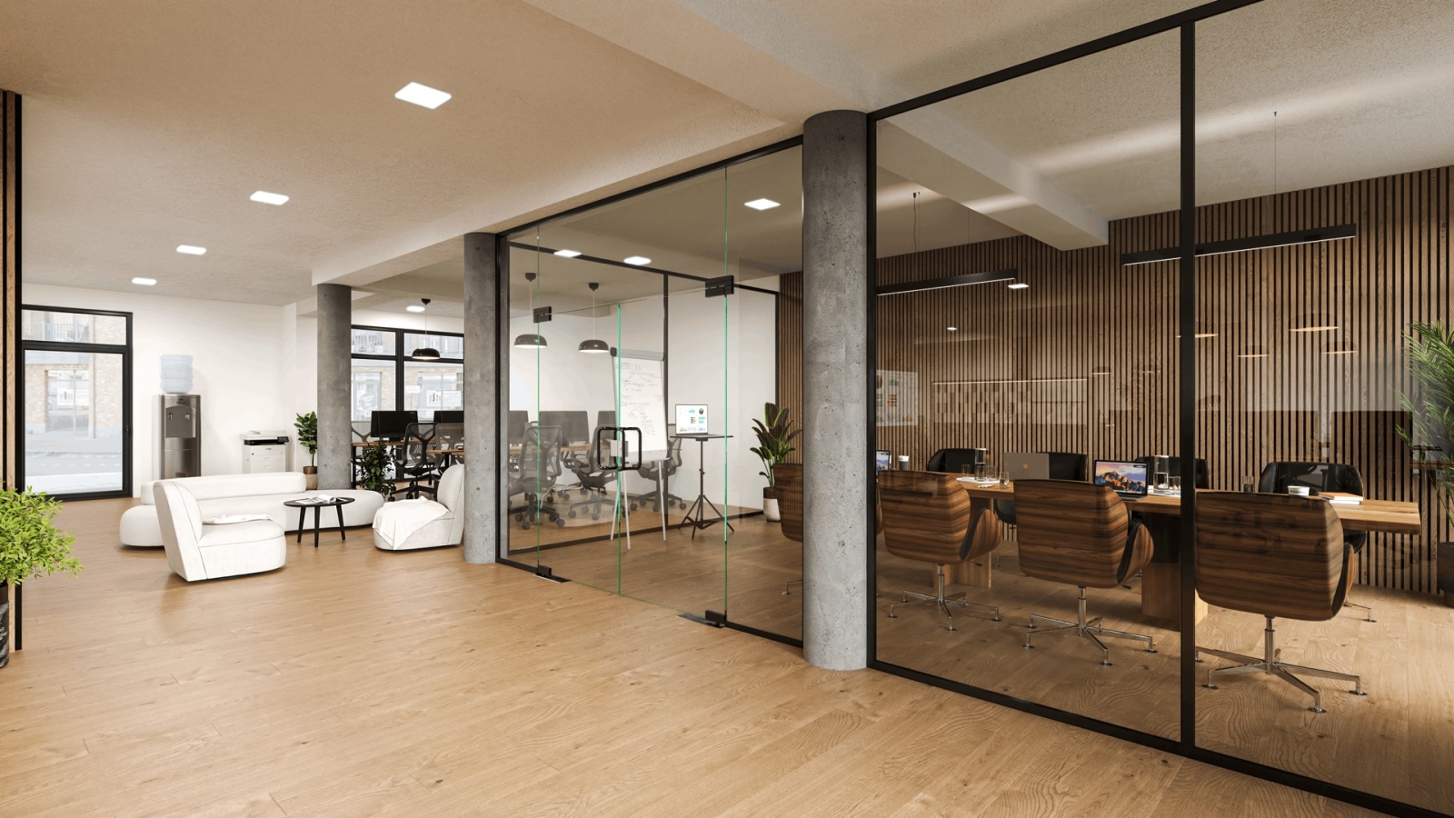 Casco handelsruimte met garage in het centrum van Oostrozebeke!