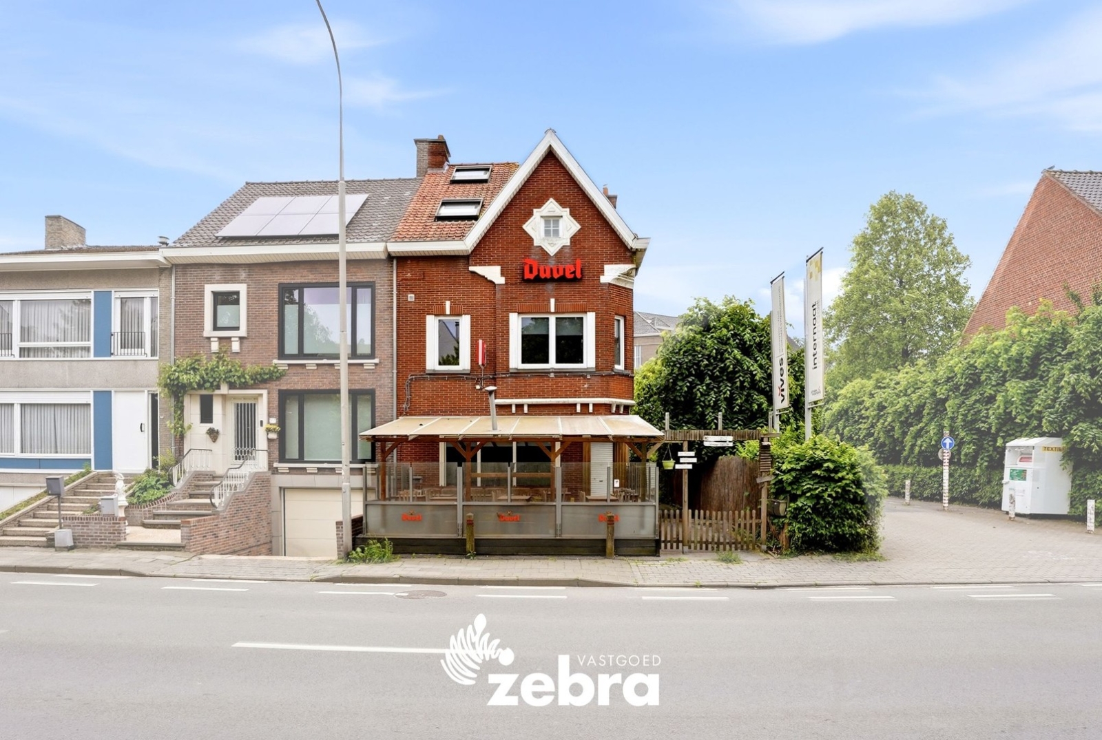 Handelspand met woonst op toplocatie te Tielt!