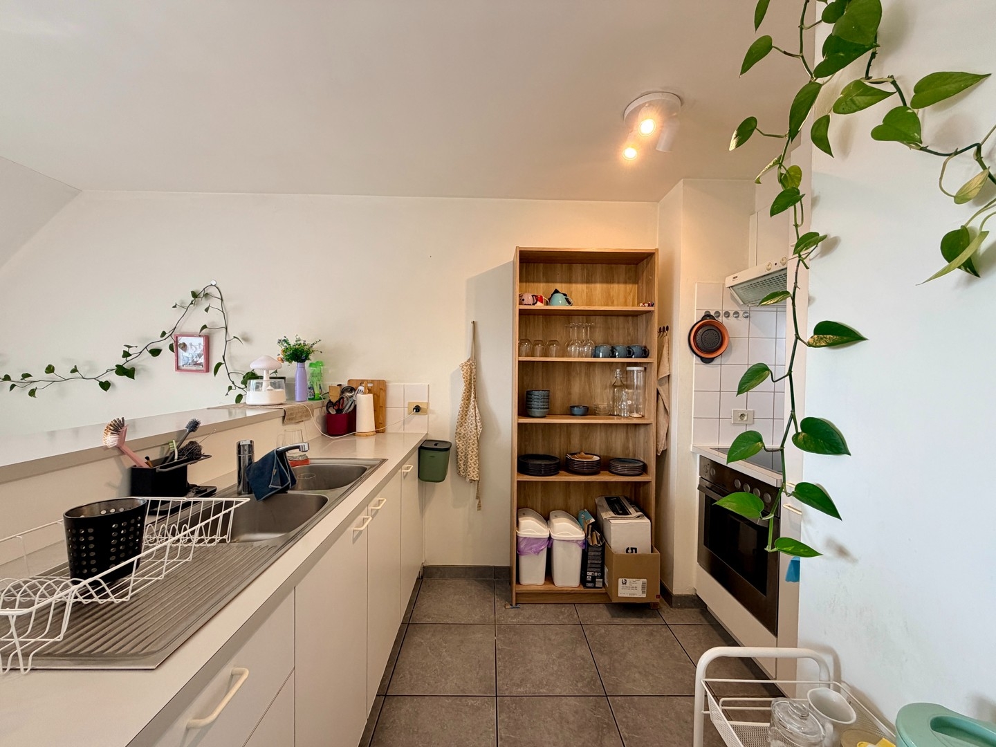Instapklaar 1-slaapkamerappartement binnen de ring van Tielt!